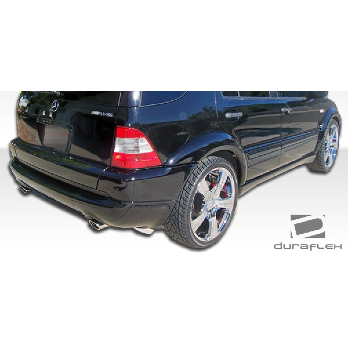 Modify your Mercedes-Benz ML-Class 1998 with our Exterior/Fenders - Rear three-quarter angle view of the vehicle