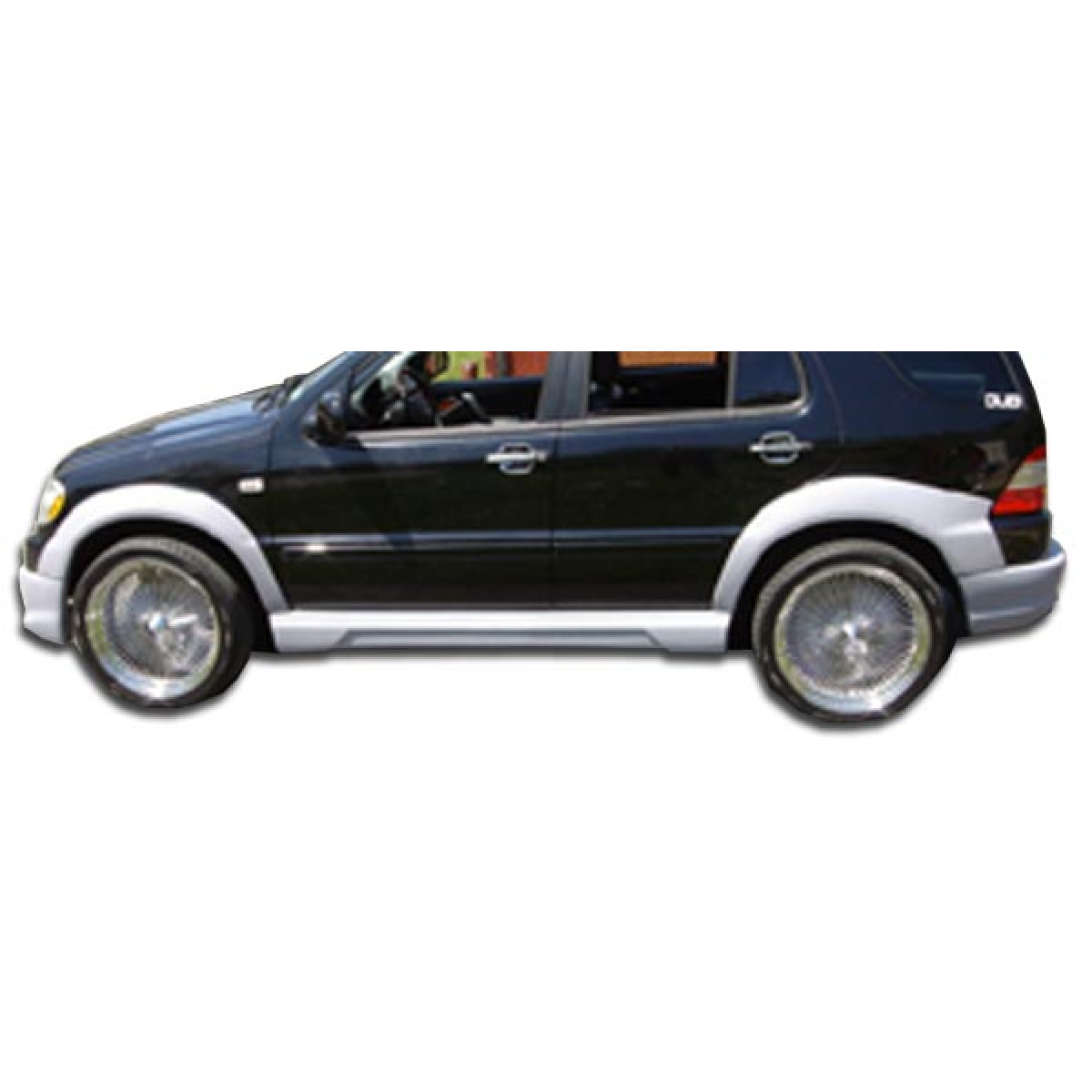 Modify your Mercedes-Benz ML-Class 1998 with our Exterior/Fenders - Side profile view of the vehicle