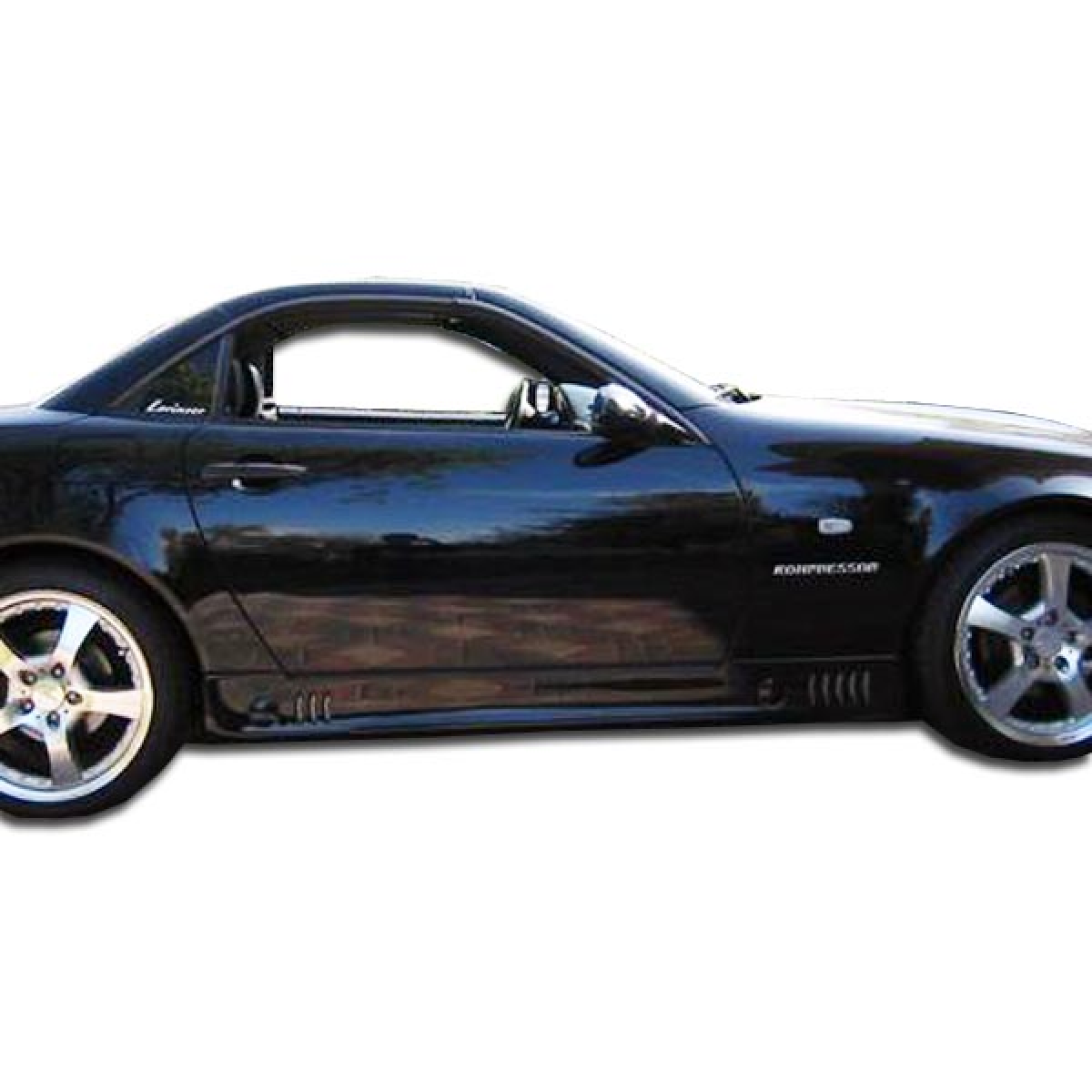 Modify your Mercedes-Benz SLK-Class 1998 with our Exterior/Complete Body Kits - Side view of the vehicle at a 90 degree angle