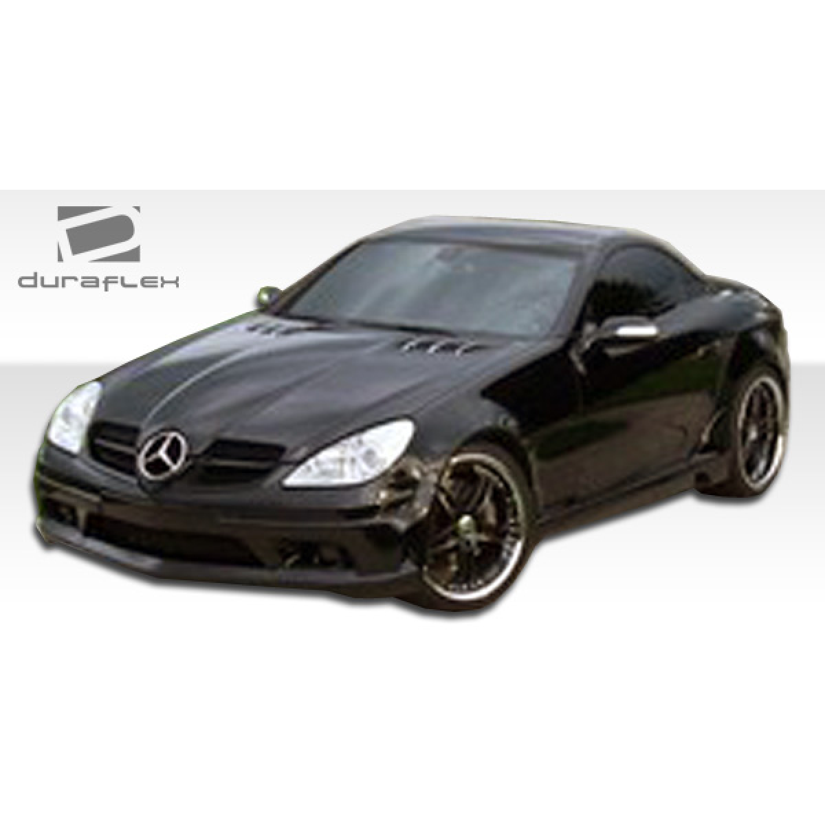 Modify your Mercedes-Benz SLK-Class 2005 with our Exterior/Side Skirts - Front three quarter view of the vehicle