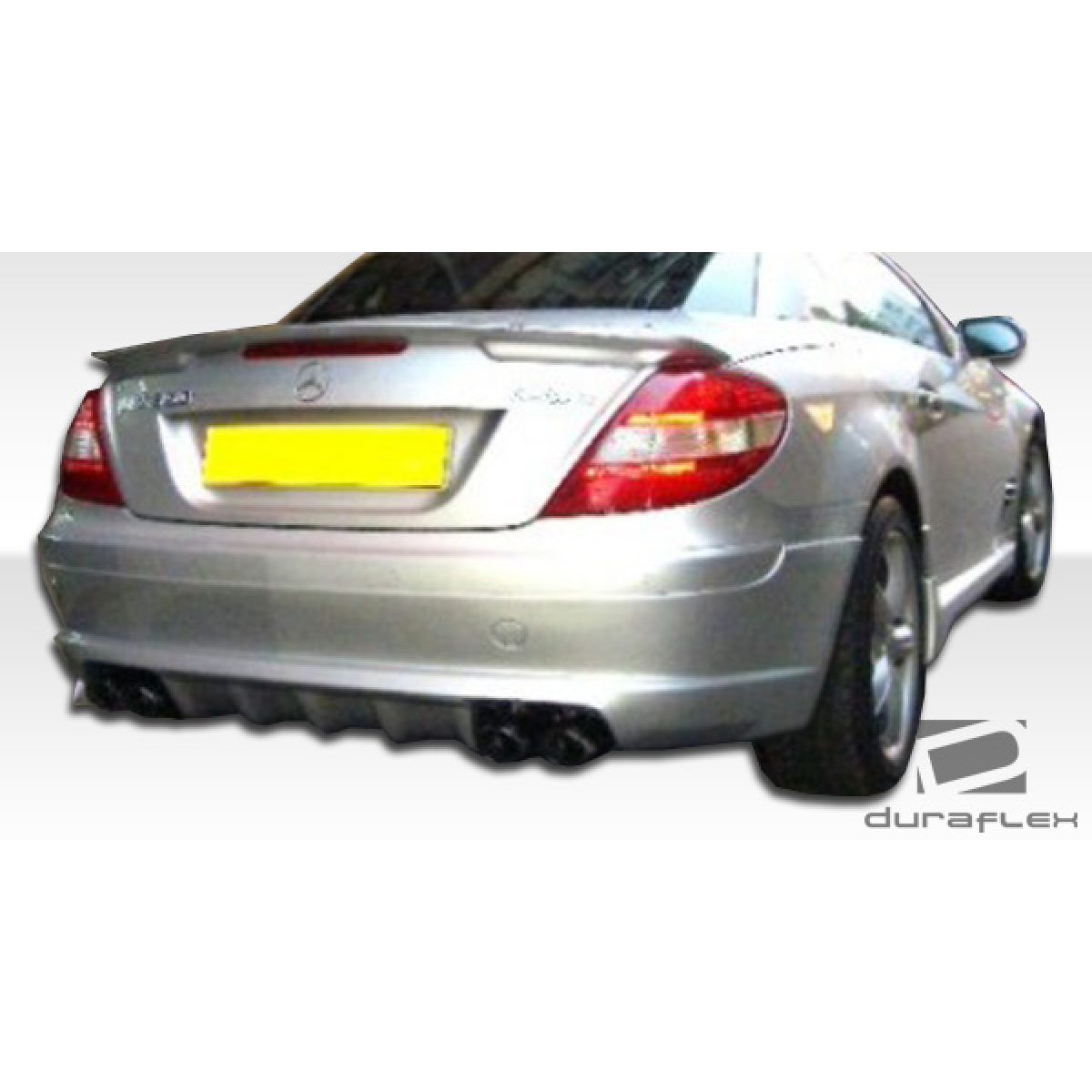 Modify your Mercedes-Benz SLK-Class 2005 with our Exterior/Side Skirts - Rear angle view of the Mercedes-Benz SLK-Class