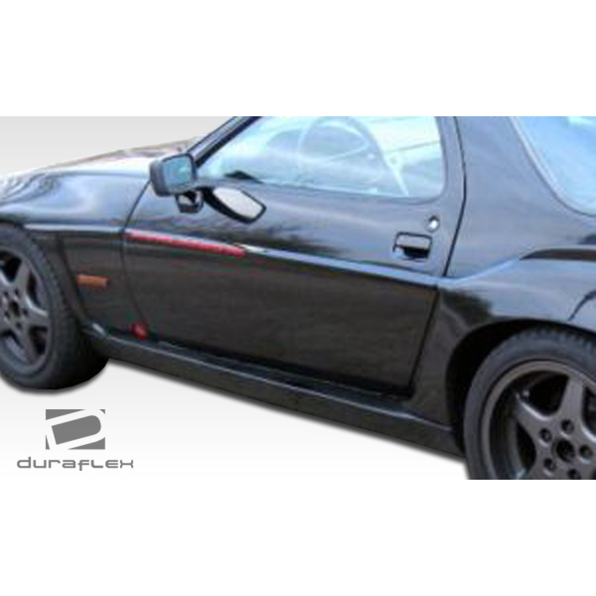 Modify your Porsche 928 1987 with our Exterior/Doors - Angle captures side view of vehicle door trim