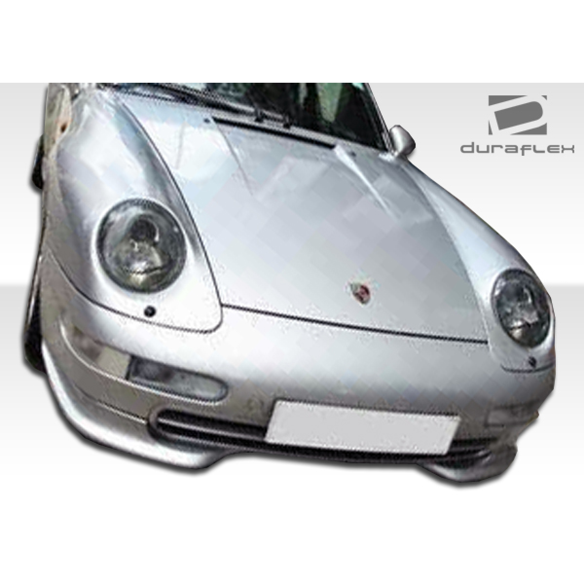 Modify your Porsche 911 1995 with our Exterior/Rear Bumpers or Lips - Front view slightly angled from top