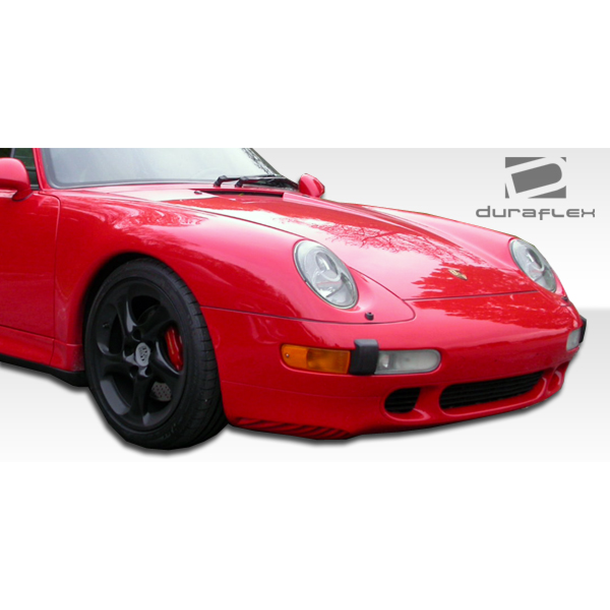 Modify your Porsche 911 1995 with our Exterior/Front Bumpers or Lips - Angling from the front left side view