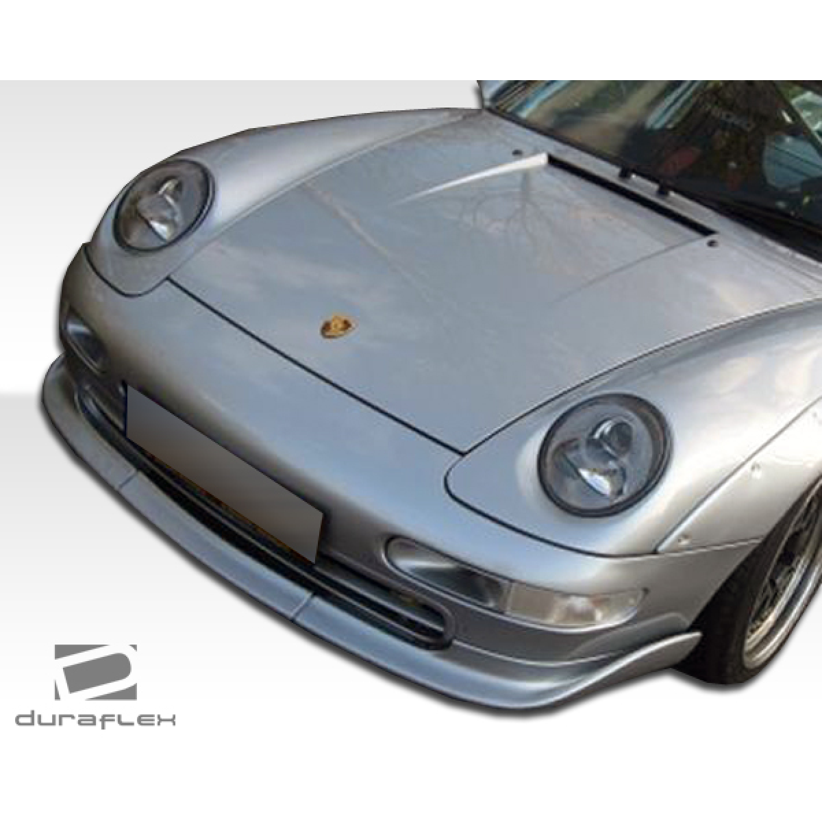 Modify your Porsche 911 1995 with our Exterior/Front Bumpers or Lips - Front angle showing a sleek design and details