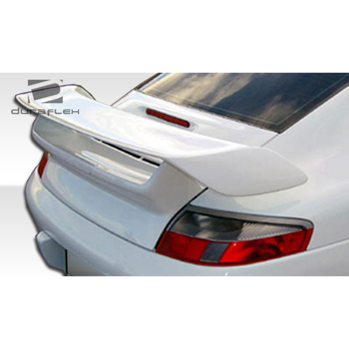 Modify your Porsche 911 1999 with our Exterior/Wings - Viewed from a rear angle showing trunk lid spoiler