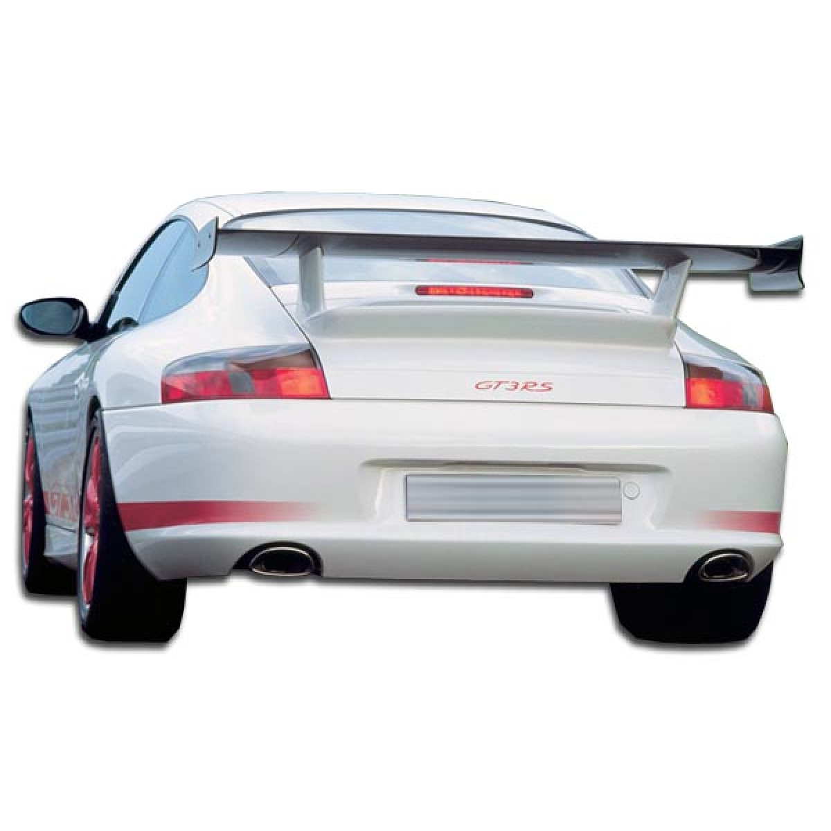 Modify your Porsche 911 1999 with our Exterior/Rear Bumpers or Lips - Rear angle view of Porsche 911 bumper part