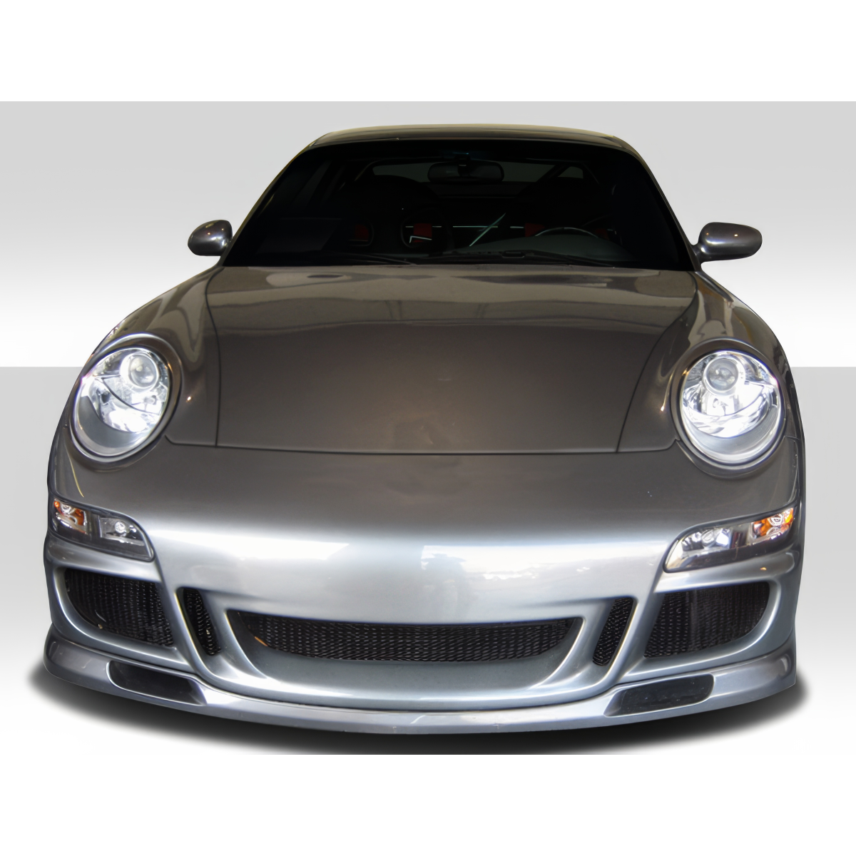 Modify your Porsche 911 1999 with our Exterior/Complete Body Kits - Front view of vehicle at eye level angle