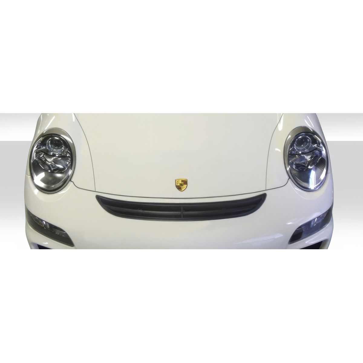 Modify your Porsche 911 1999 with our Exterior/Complete Body Kits - Front view of the vehicle at eye level