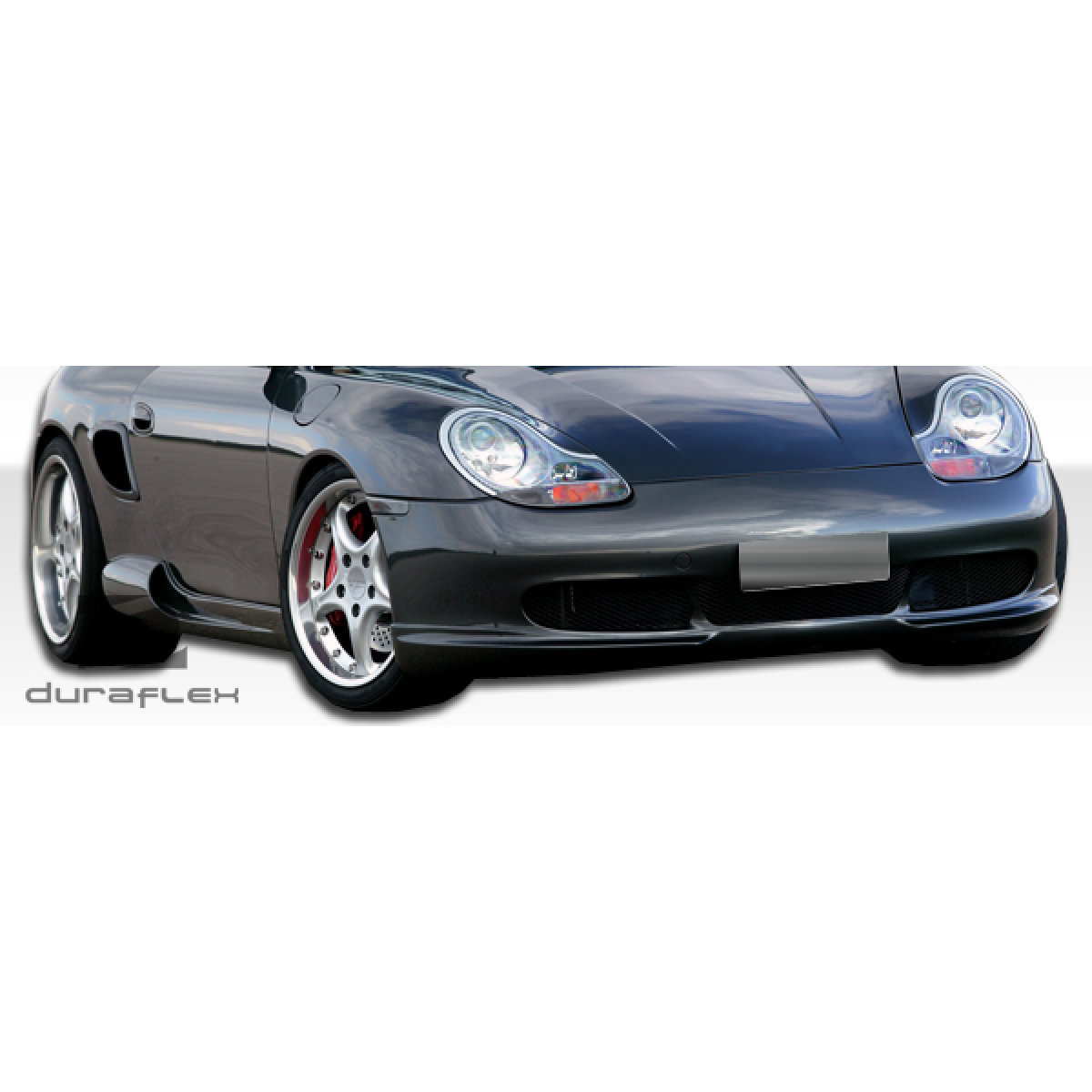 Modify your Porsche Boxster 1997 with our Exterior/Complete Body Kits - Front angle view of the vehicle part