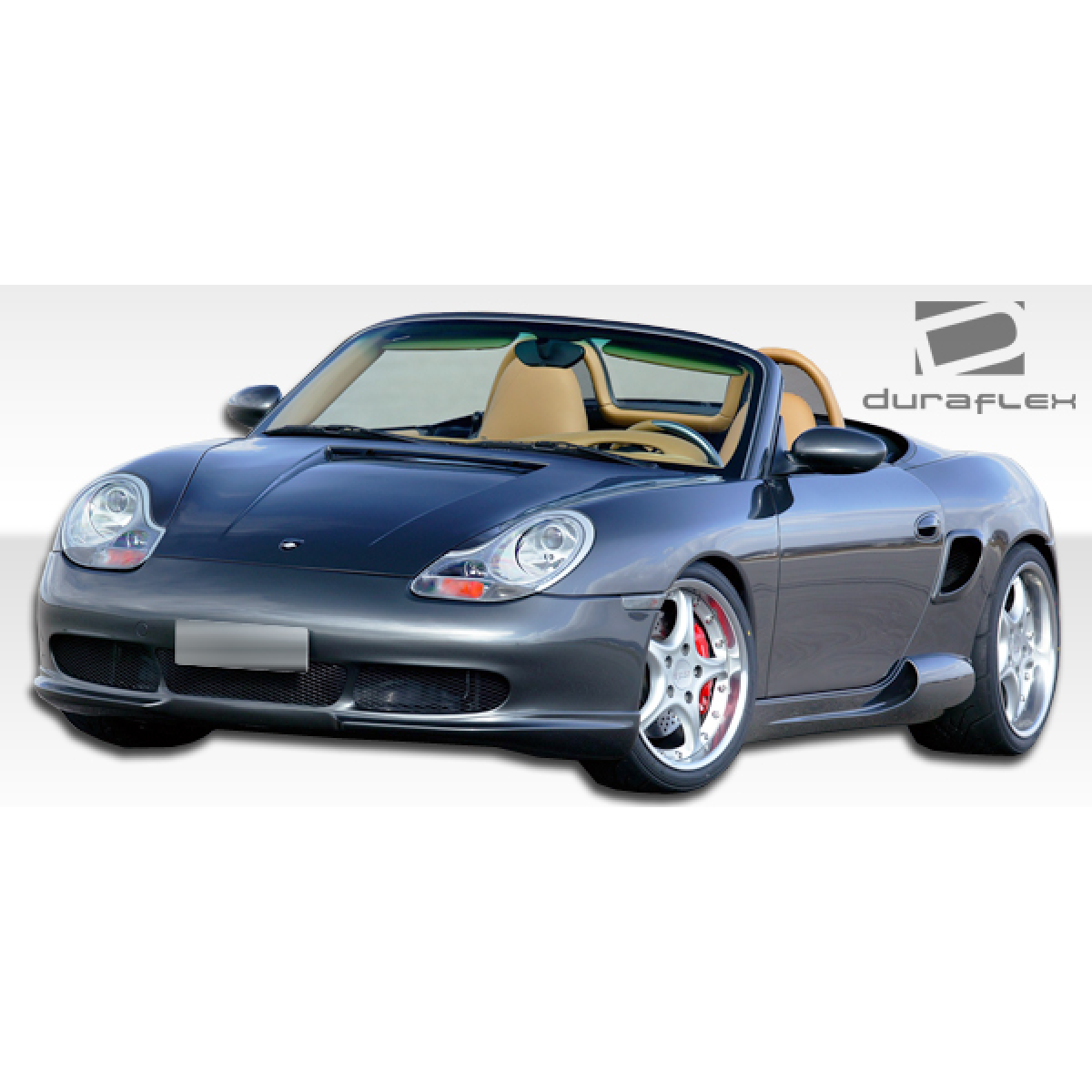 Modify your Porsche Boxster 1997 with our Exterior/Complete Body Kits - Front quarter view of a Porsche Boxster