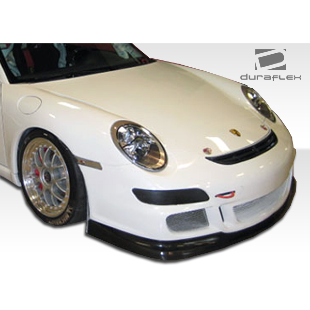 Modify your Porsche 911 2005 with our Exterior/Front Bumpers or Lips - Angled view of front bumper from the side