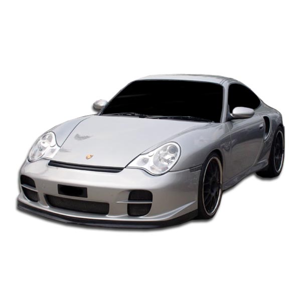 Modify your Porsche Boxster 1997 with our Exterior/Complete Body Kits - Front angled view of Porsche Boxster body kit