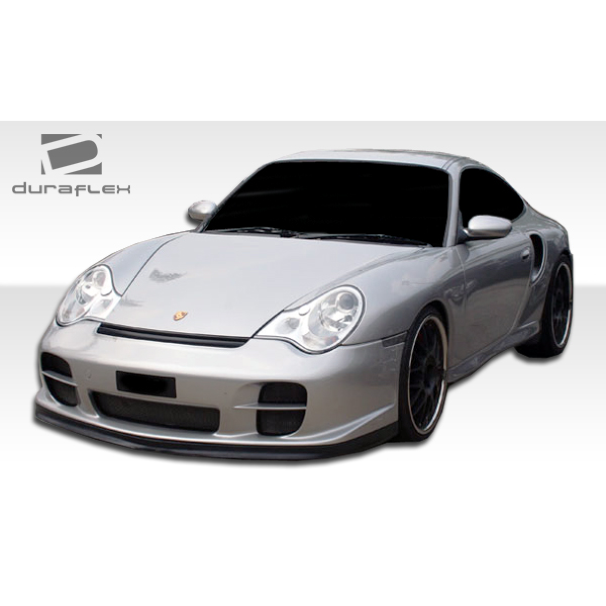 Modify your Porsche 911 2002 with our Exterior/Complete Body Kits - Front three quarter angle view of the vehicle