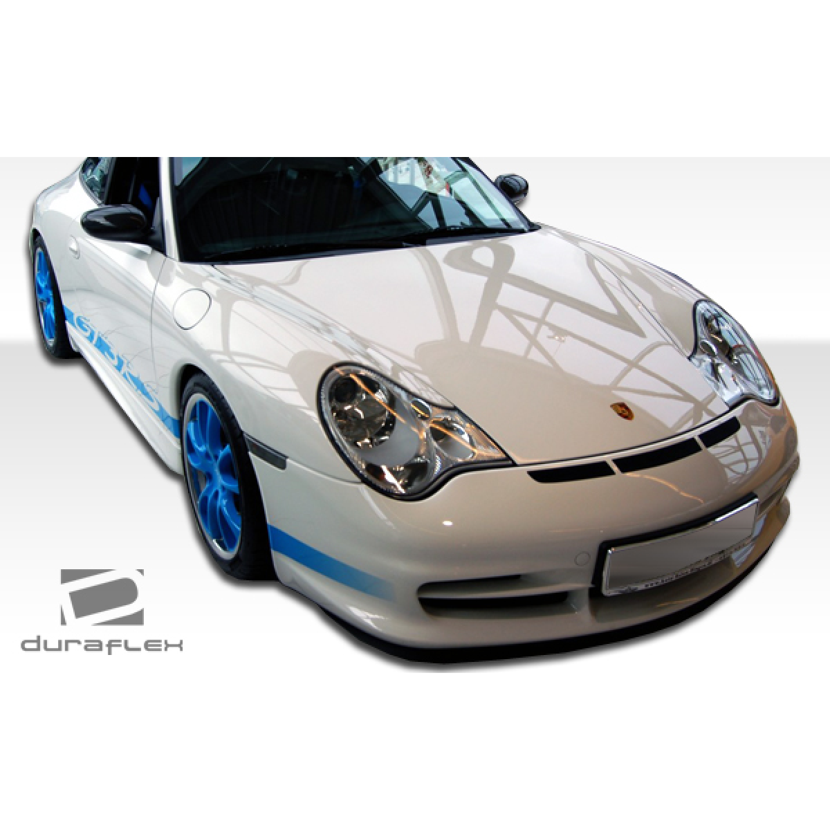Modify your Porsche 911 2002 with our Exterior/Complete Body Kits - Front three quarter view of the vehicle