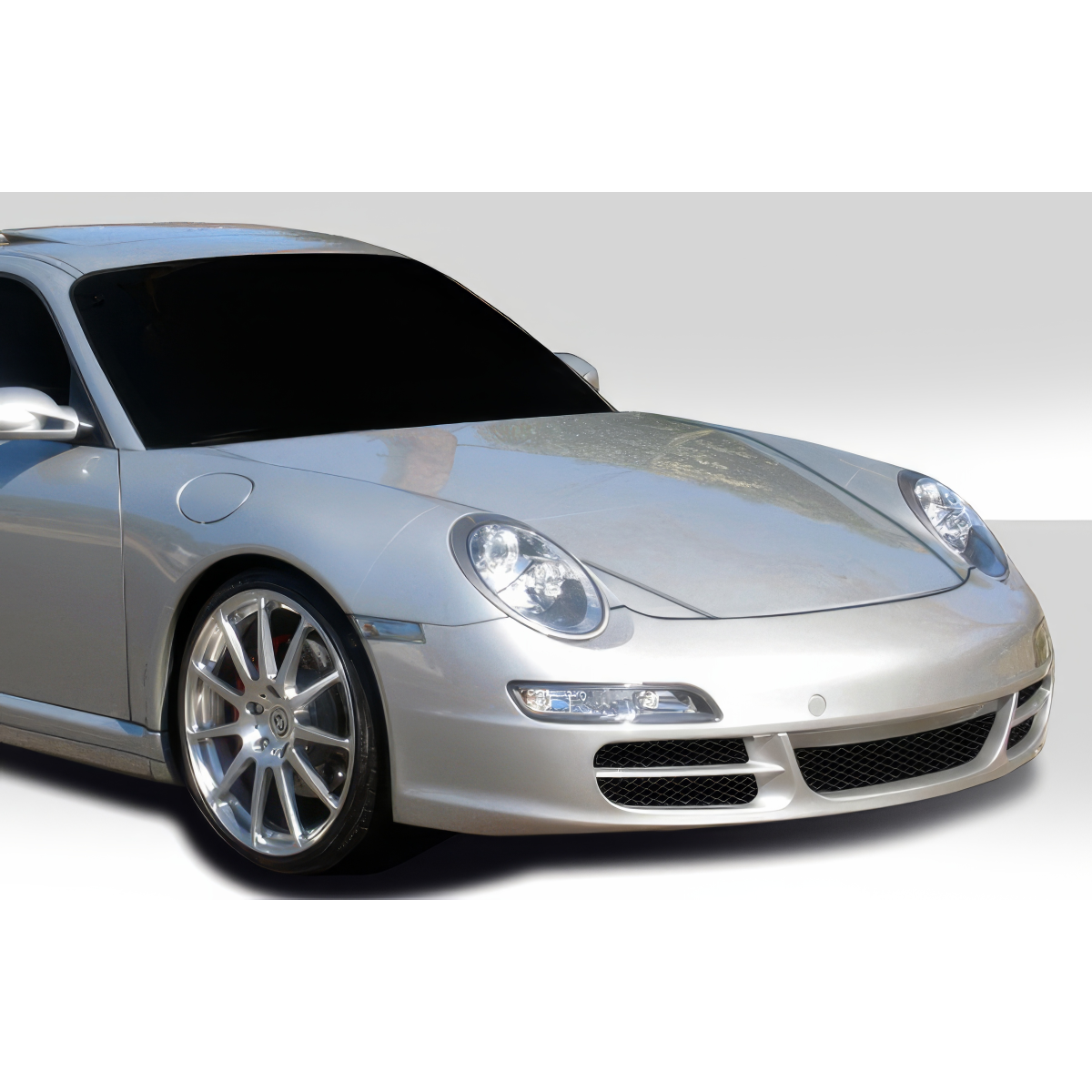 Modify your Porsche 911 1999 with our Exterior/Complete Body Kits - Front three quarter view of the vehicle