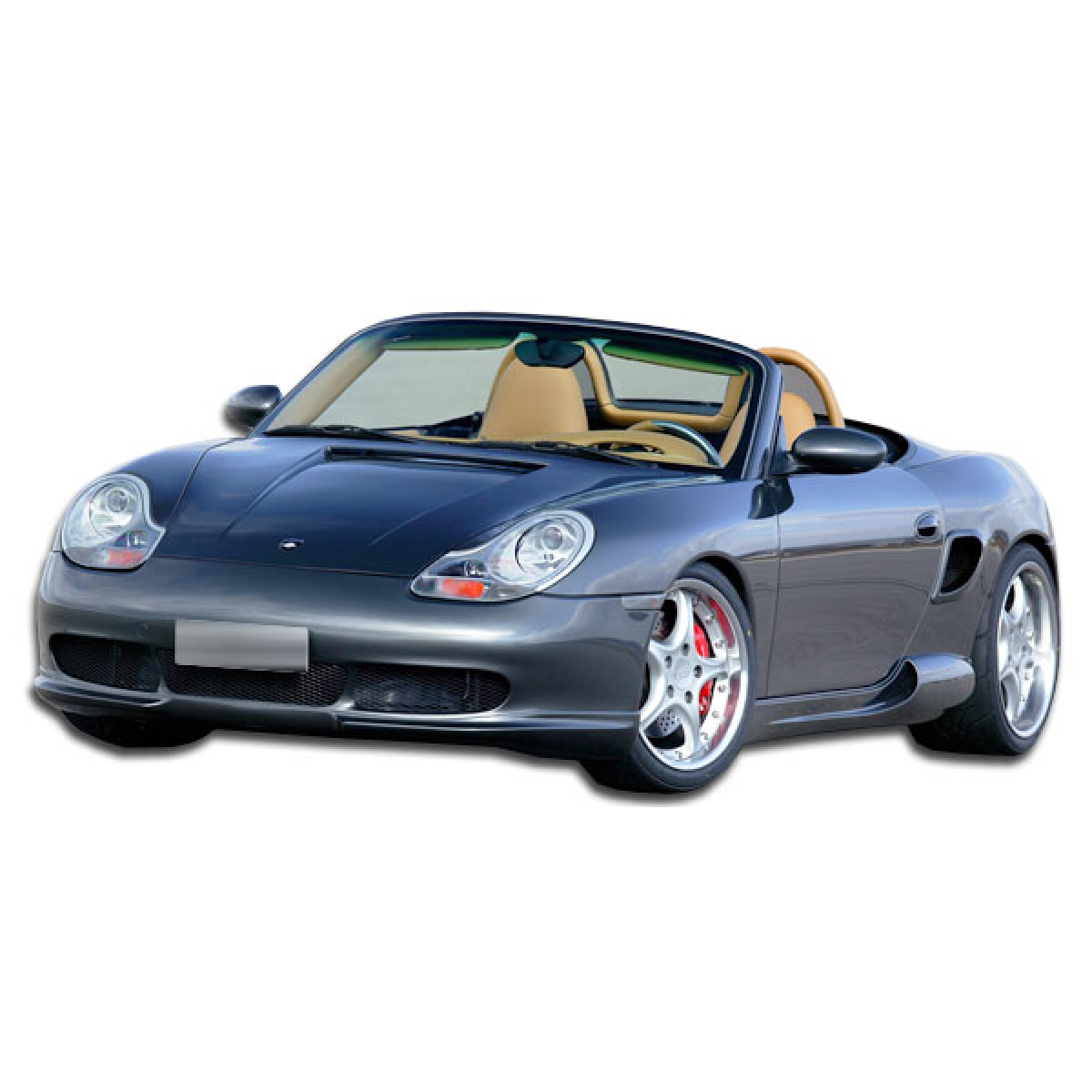 Modify your Porsche Boxster 1997 with our Exterior/Complete Body Kits - Front three quarter view of vehicle