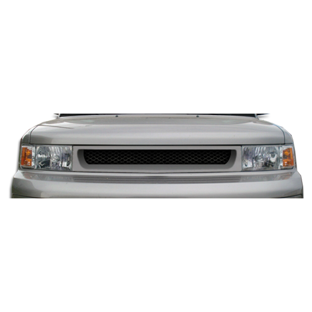 Modify your Scion xB 2004 with our Exterior/Complete Body Kits - Front view of vehicle grille from slightly above