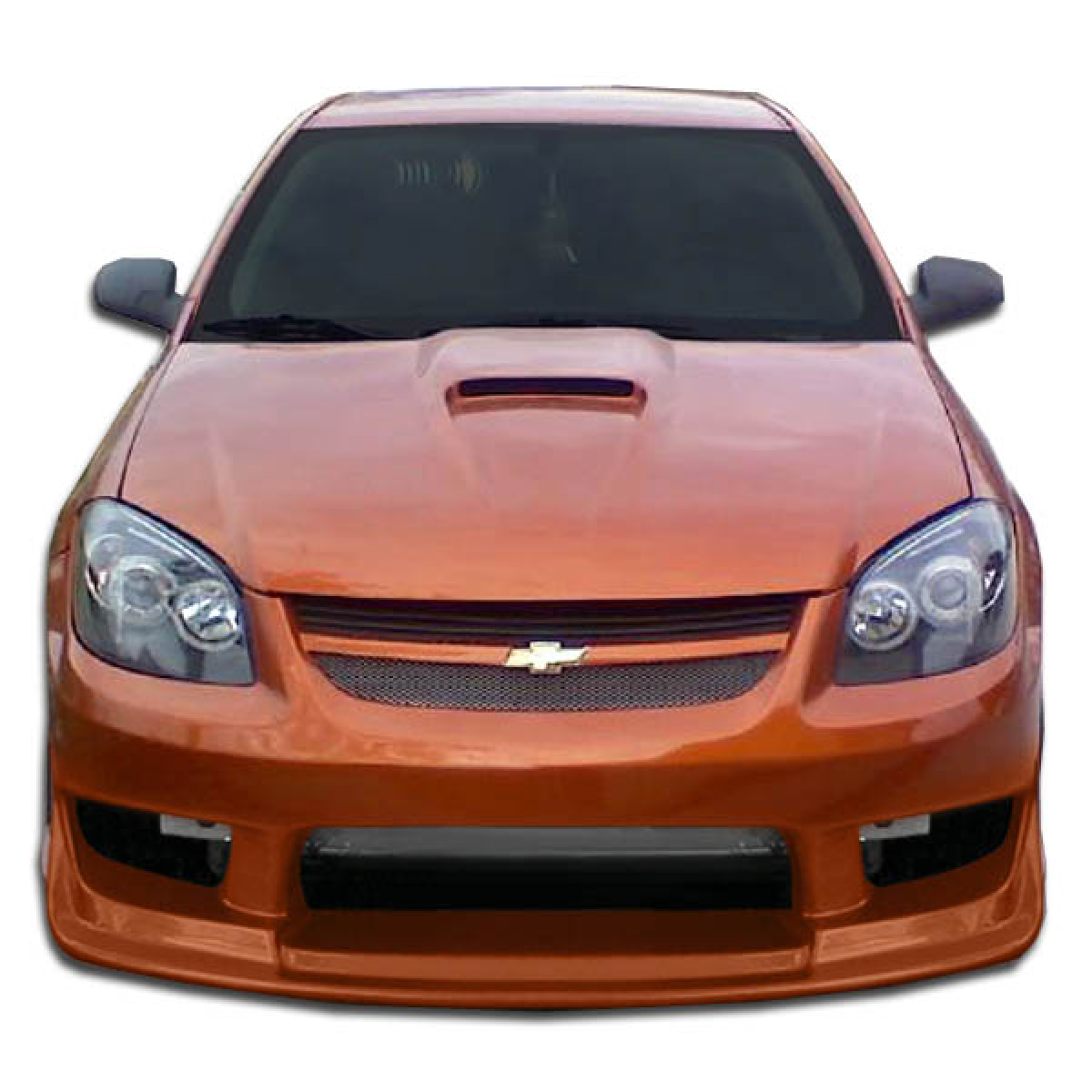 Modify your Pontiac G5 2007 with our Exterior/Complete Body Kits - Viewed from the front at a straight angle