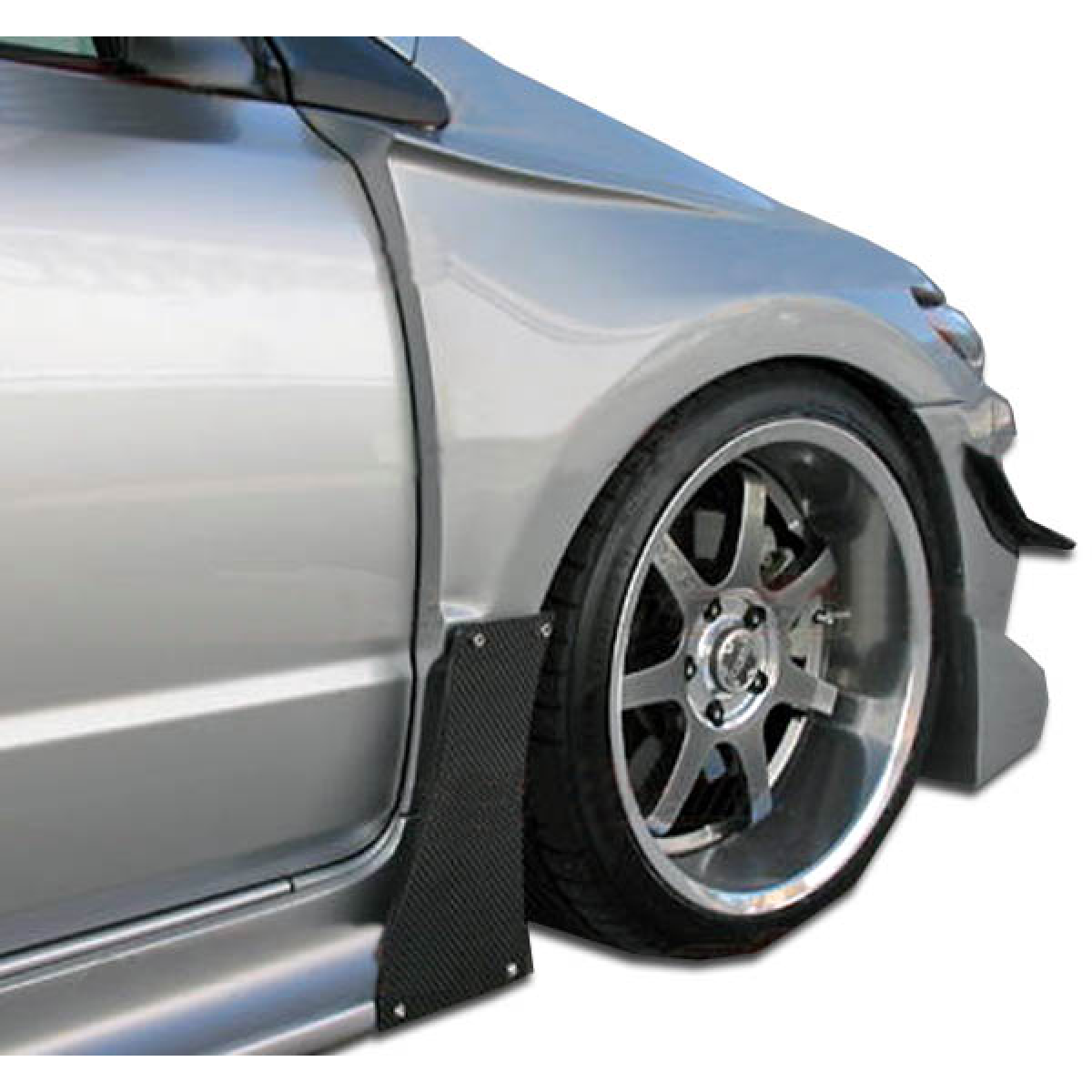 Modify your Honda Civic 2006 with our Exterior/Fenders - Side view showing fender and wheel angle