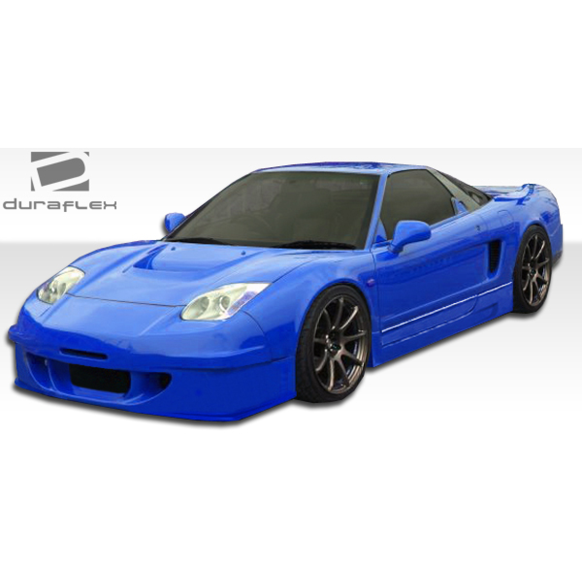 Modify your Acura NSX 2002 with our Exterior/Front Bumpers or Lips - Front angle view of car part showing design features