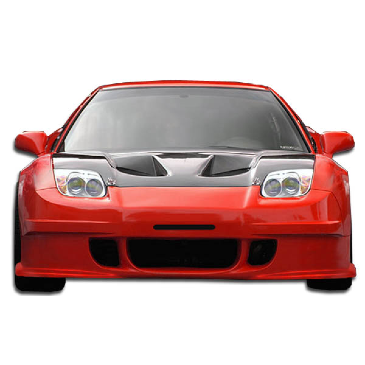 Modify your Acura NSX 2002 with our Exterior/Front Bumpers or Lips - Front view of Acura NSX wide body bumper