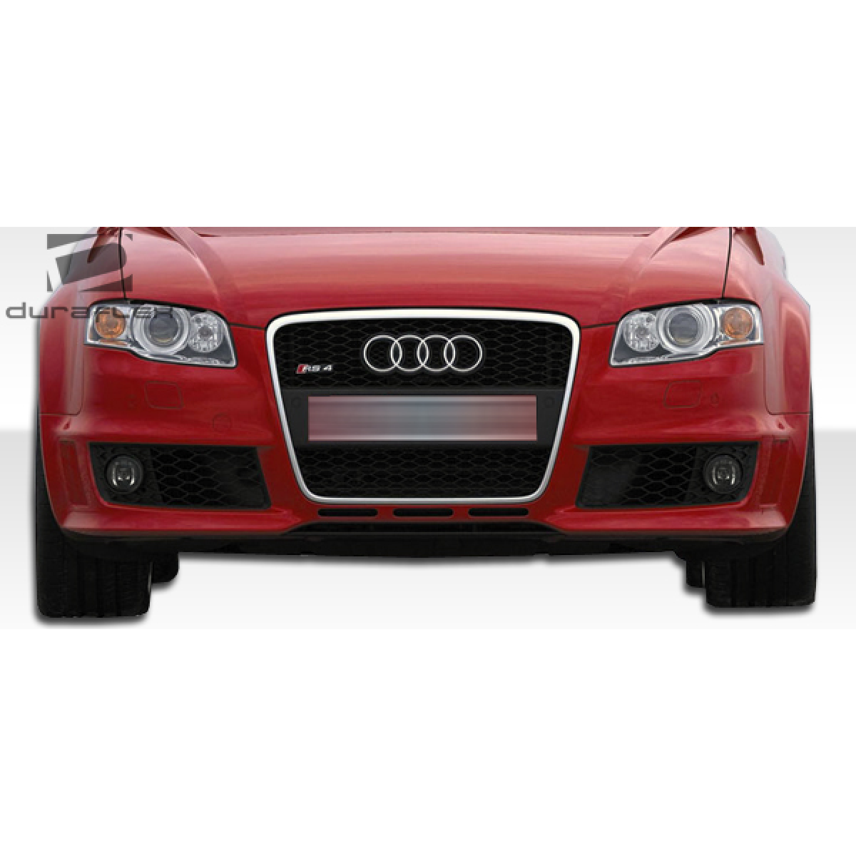 Modify your Audi A4 2006 with our Exterior/Front Bumpers or Lips - Front view of the bumper at eye level