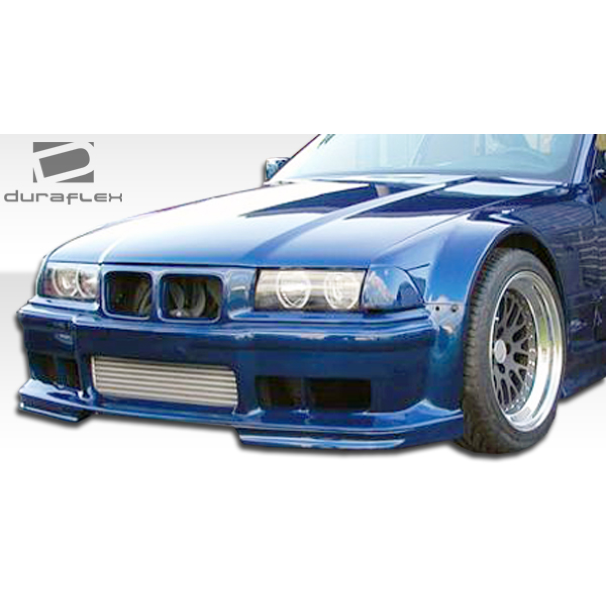 Modify your BMW 3-Series 1992 with our Exterior/Front Bumpers or Lips - Front view of BMW 3 Series bumper