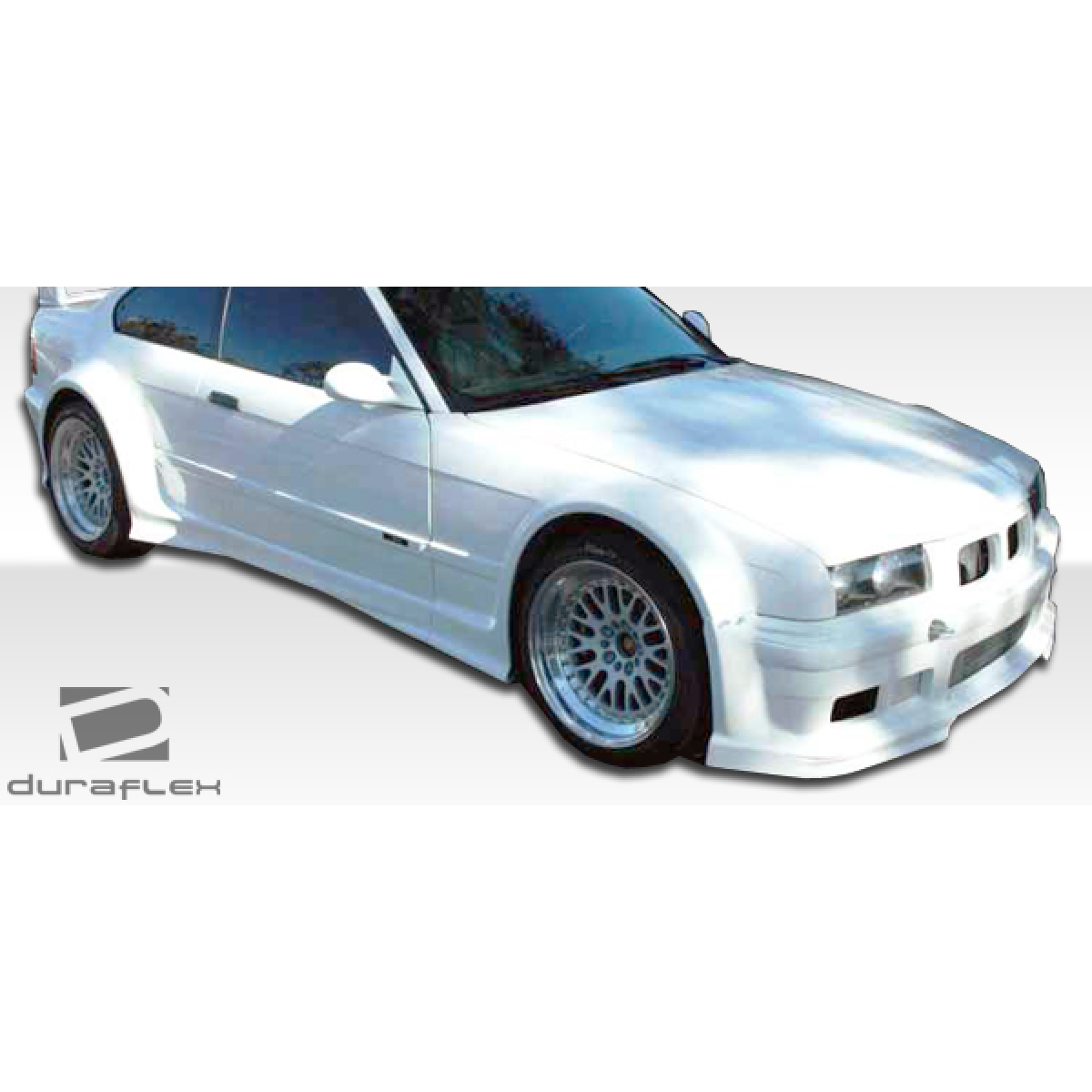 Modify your BMW 3-Series 1992 with our Exterior/Front Bumpers or Lips - Slightly angled front view of bumper part