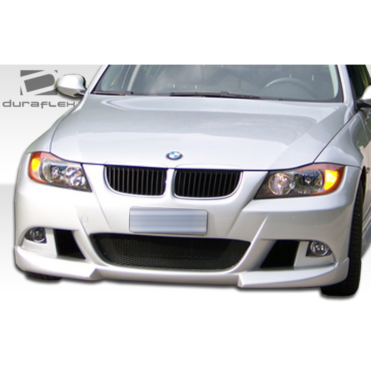 Modify your BMW 3-Series 2006 with our Exterior/Front Bumpers or Lips - Front view angle showing bumper design details