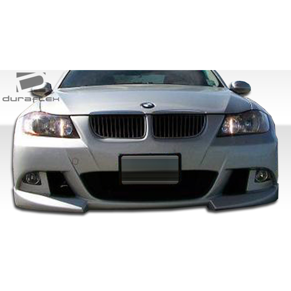 Modify your BMW 3-Series 2006 with our Exterior/Front Bumpers or Lips - Front view at a slight downward angle