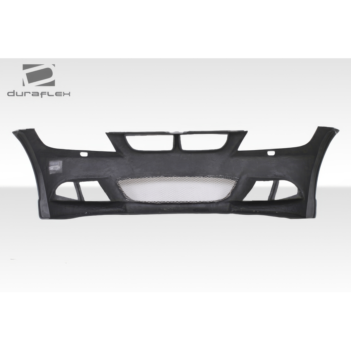 Modify your BMW 3-Series 2006 with our Exterior/Front Bumpers or Lips - Front view of a car bumper showing no angle