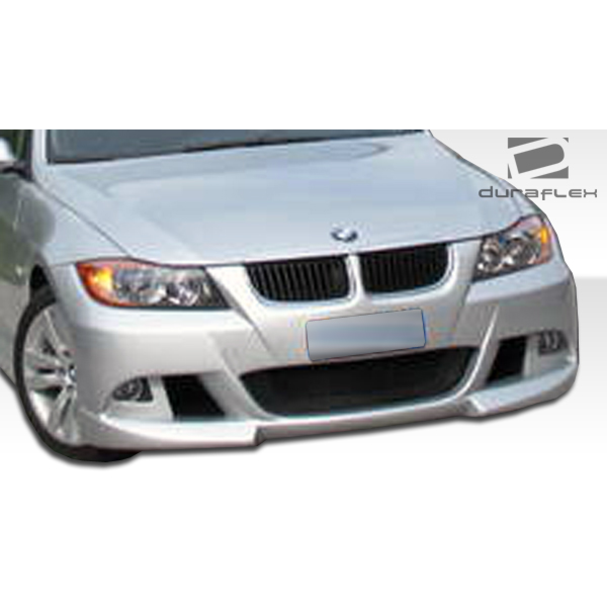 Modify your BMW 3-Series 2006 with our Exterior/Front Bumpers or Lips - Front view of the bumper at a slight angle