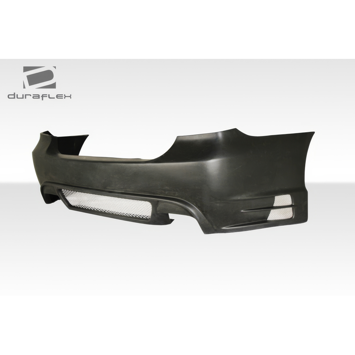 Modify your BMW 3-Series 2006 with our Exterior/Rear Bumpers or Lips - Side angle view of rear bumper part