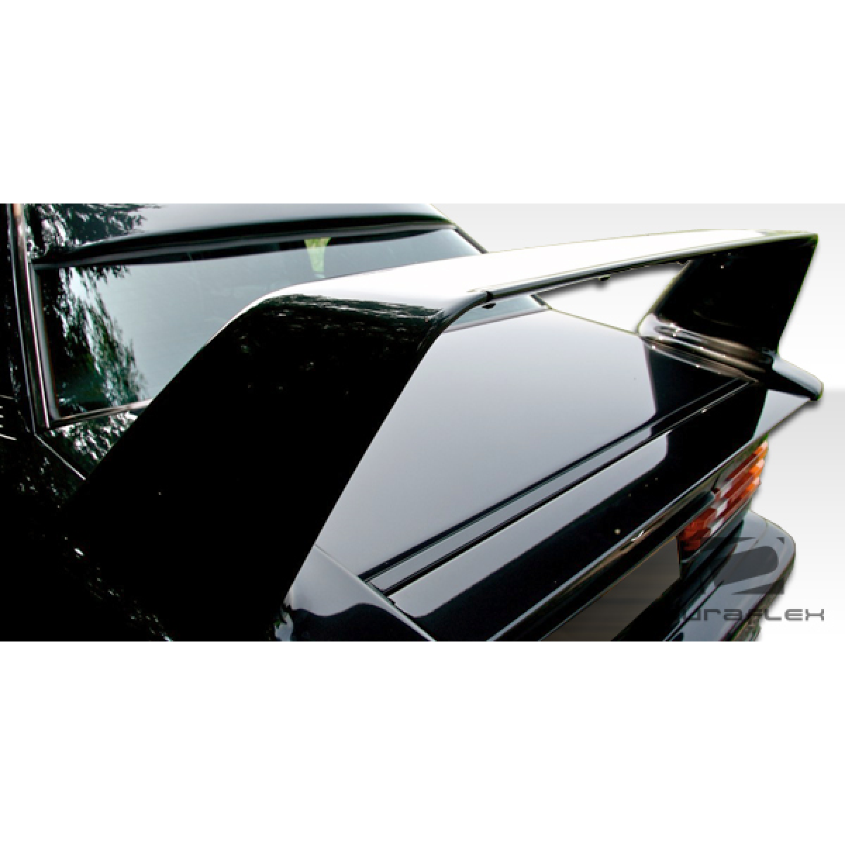 Modify your Mercedes-Benz 190 1984 with our Exterior/Wings - Viewed from slightly above and behind the wing