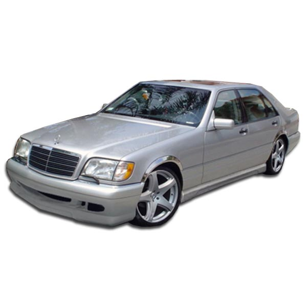 Modify your Mercedes-Benz S-Class 1992 with our Exterior/Complete Body Kits - Front three quarter view of the vehicle