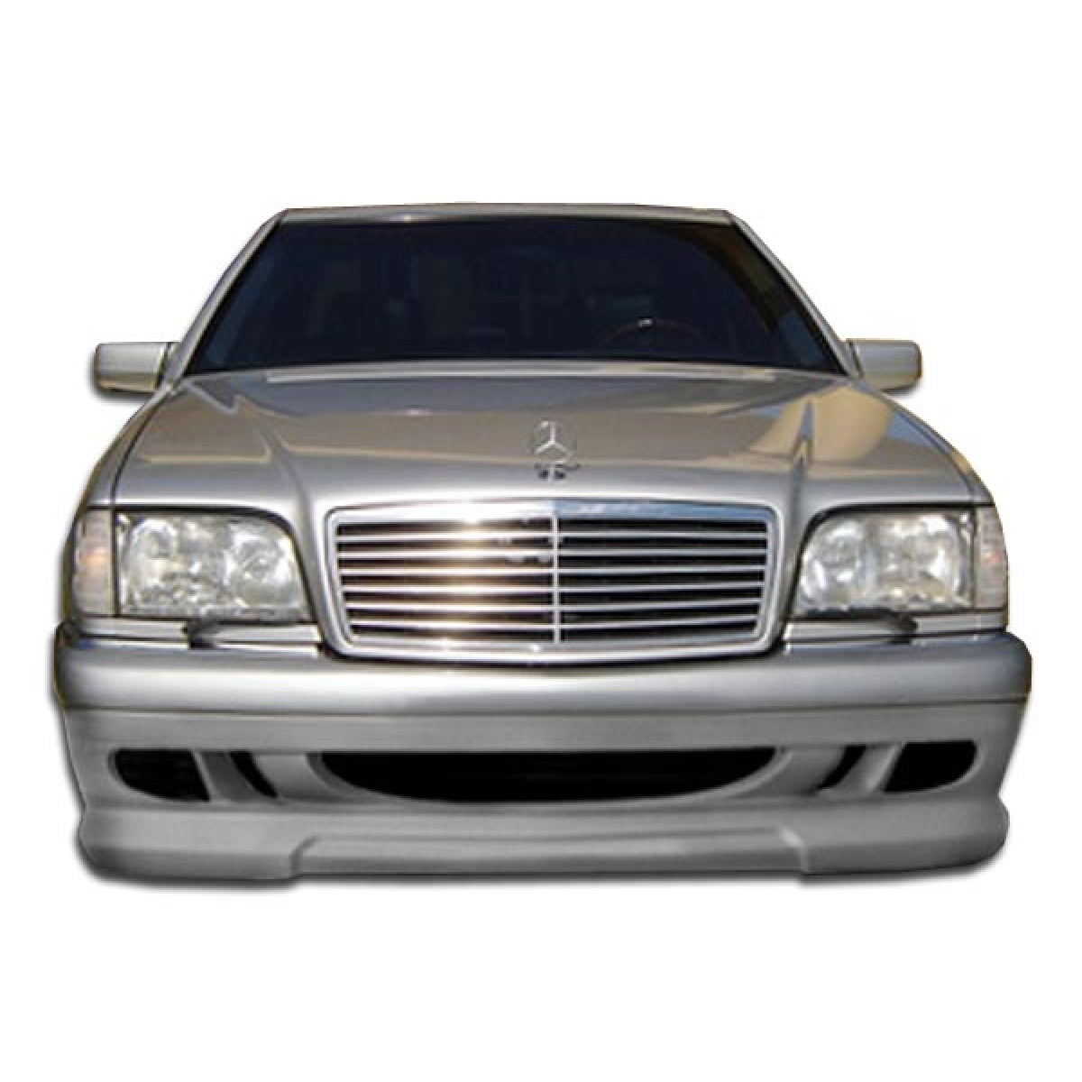 Modify your Mercedes-Benz S-Class 1992 with our Exterior/Complete Body Kits - Front view of the vehicle straight on