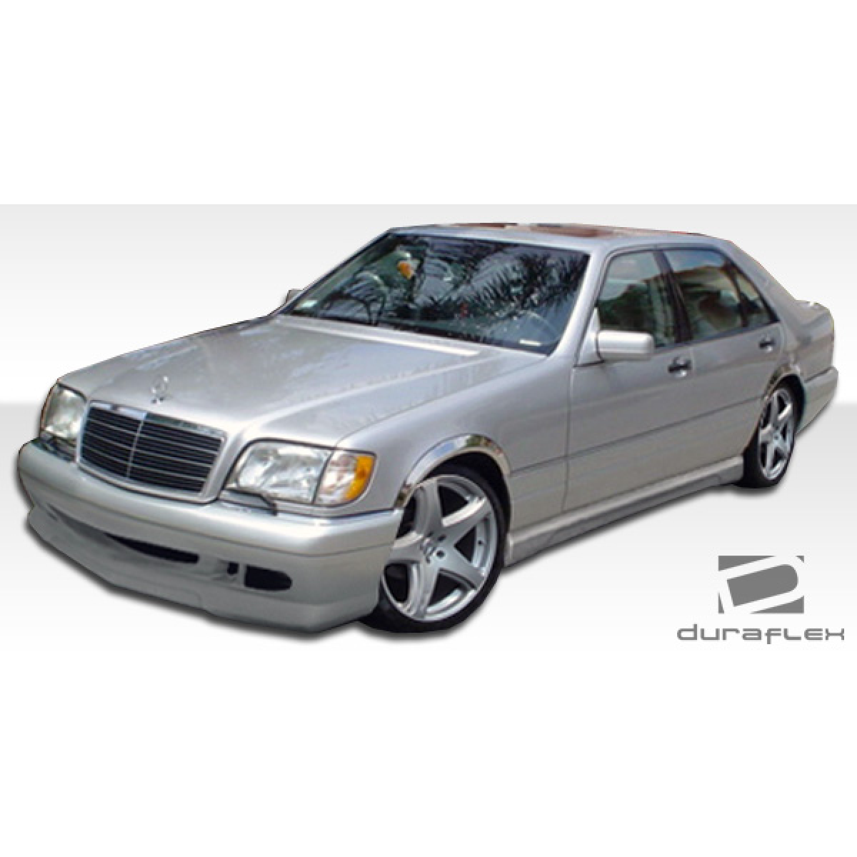 Modify your Mercedes-Benz S-Class 1992 with our Exterior/Complete Body Kits - Front three quarter angle view of the vehicle