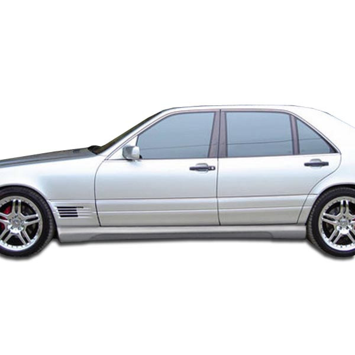 Modify your Mercedes-Benz S-Class 1992 with our Exterior/Complete Body Kits - Side profile view of vehicle at standard angle