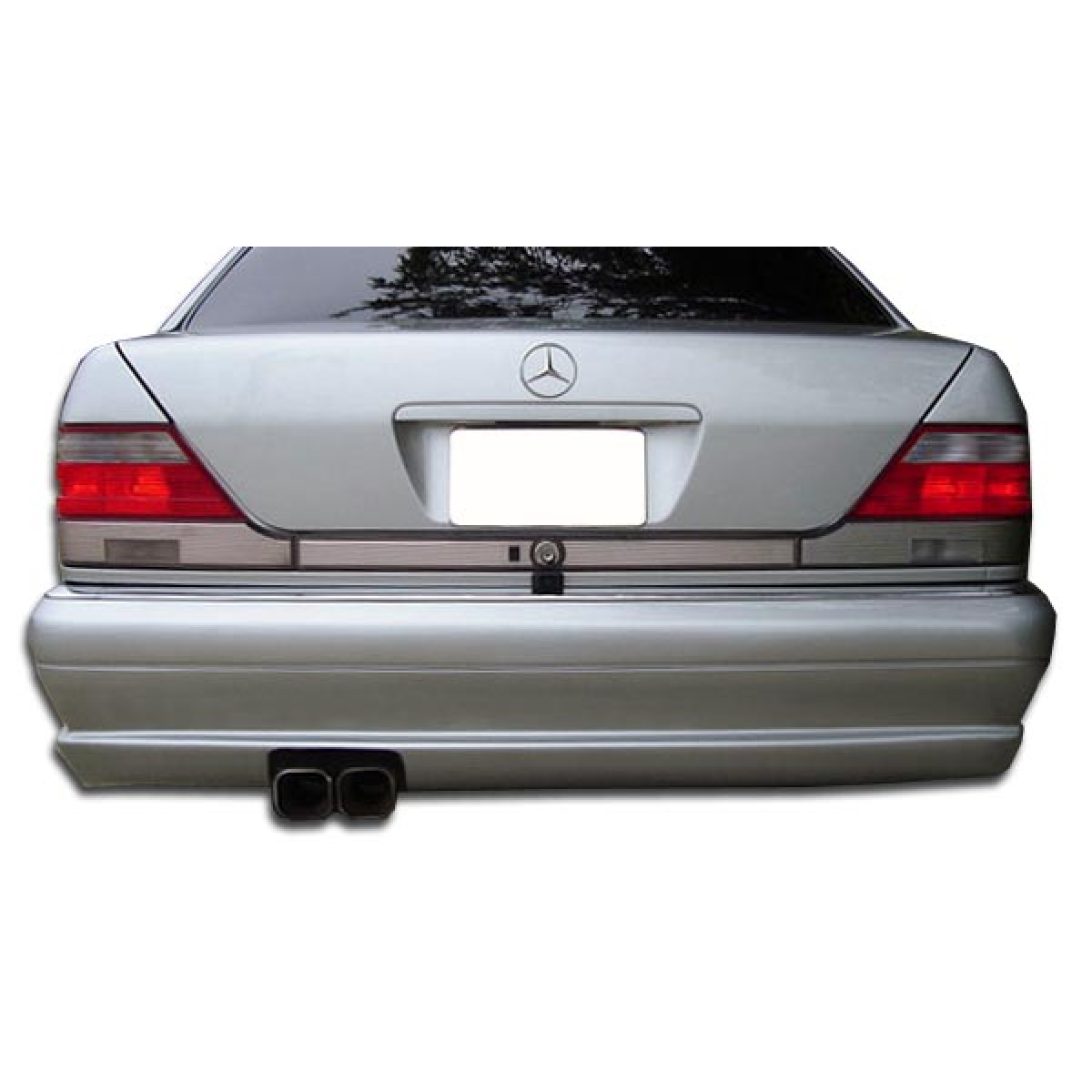 Modify your Mercedes-Benz S-Class 1992 with our Exterior/Complete Body Kits - Rear view of vehicle at slight angle