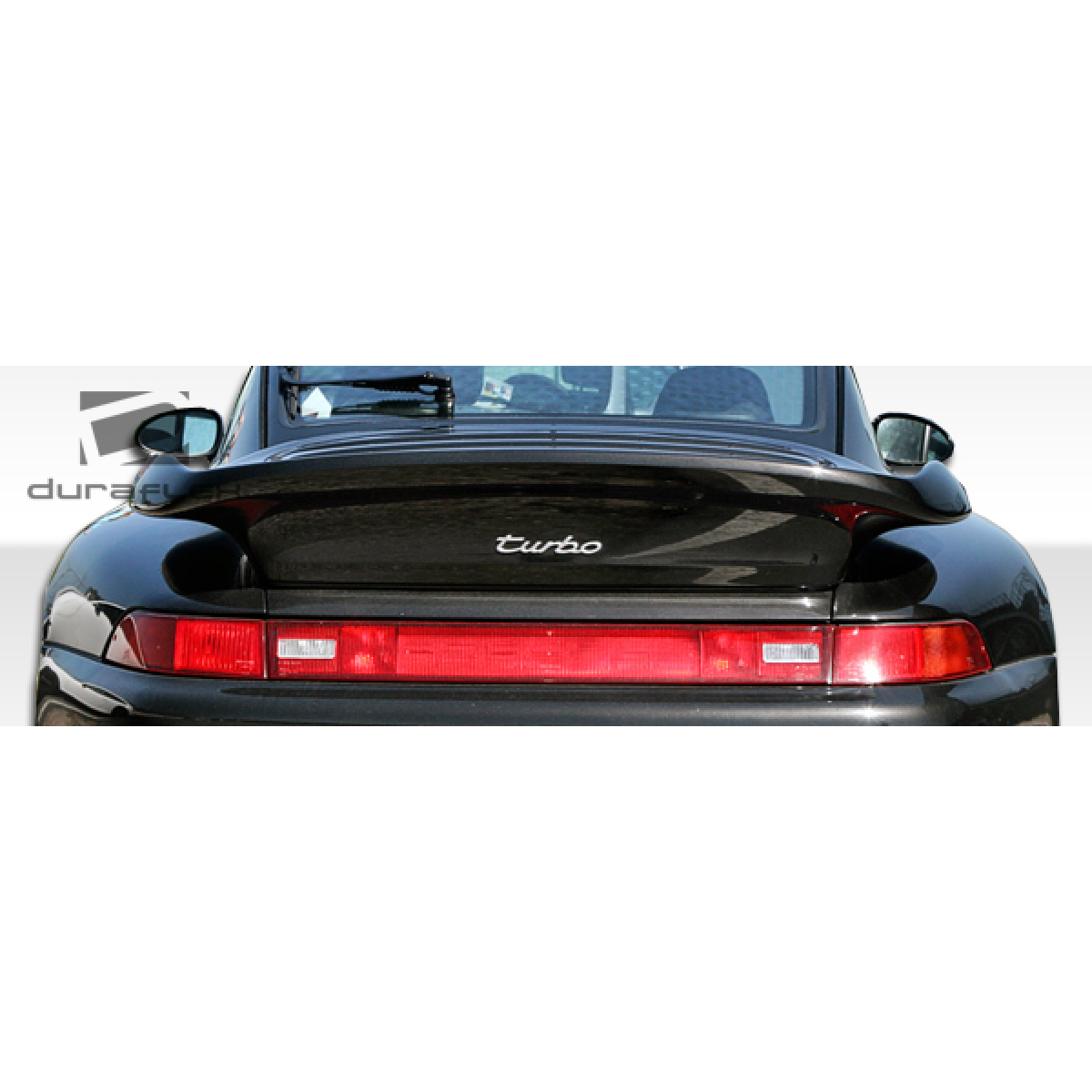 Modify your Porsche 911 1995 with our Exterior/Wings - Rear angle view of the Porsche 911 turbo wing