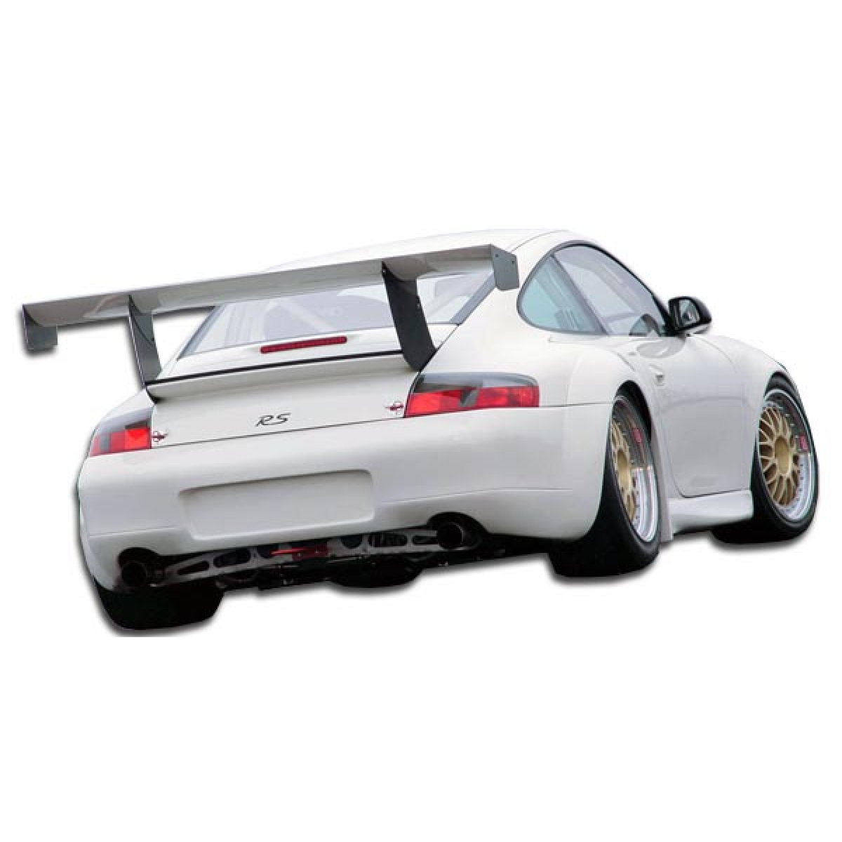 Modify your Porsche 911 1999 with our Exterior/Rear Bumpers or Lips - Rear view at a slight angle from the right