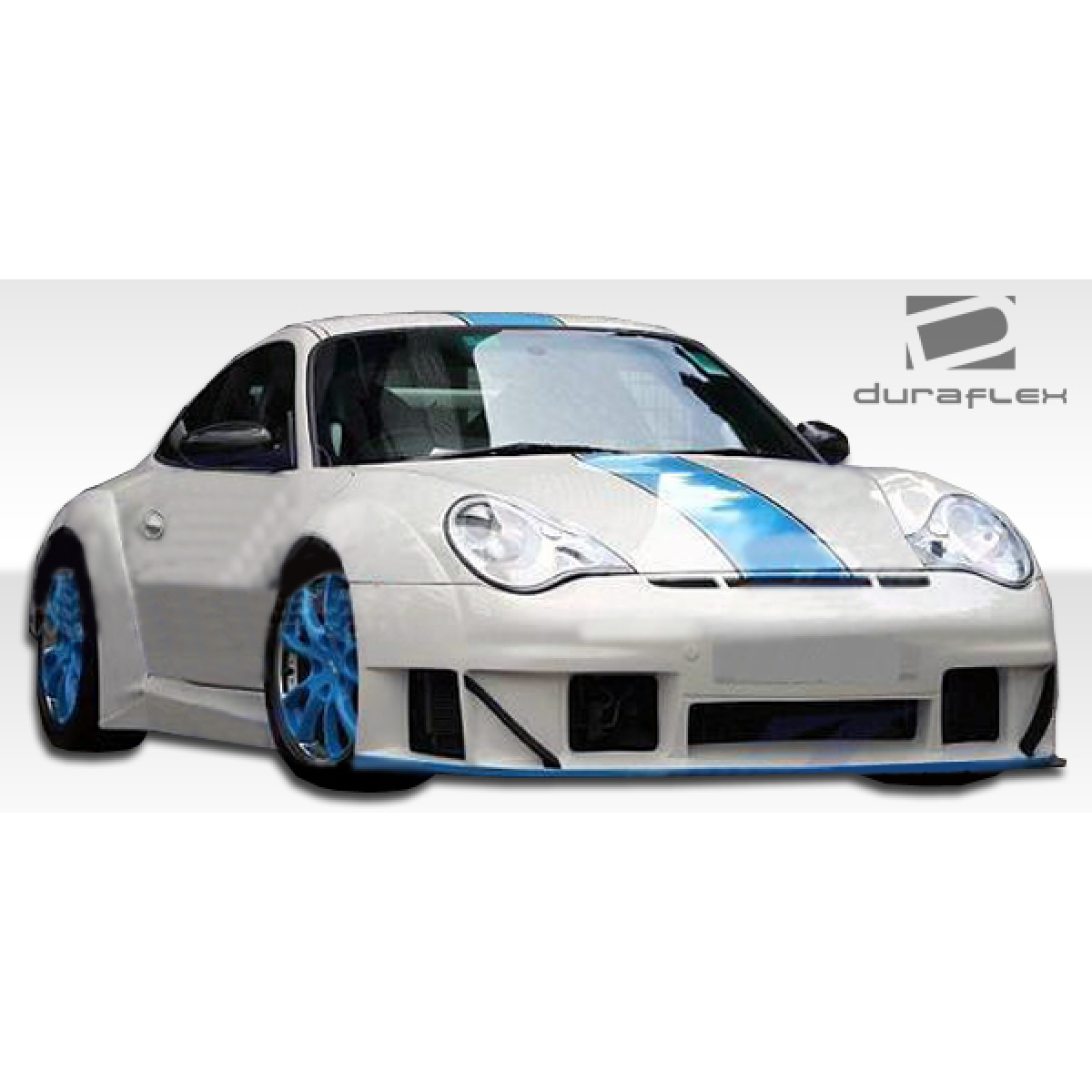 Modify your Porsche 911 2002 with our Exterior/Side Skirts - Front angle view of the part image