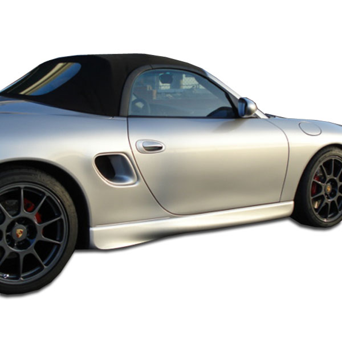 Modify your Porsche Boxster 1997 with our Exterior/Side Skirts - Right side view of vehicle showing side skirt