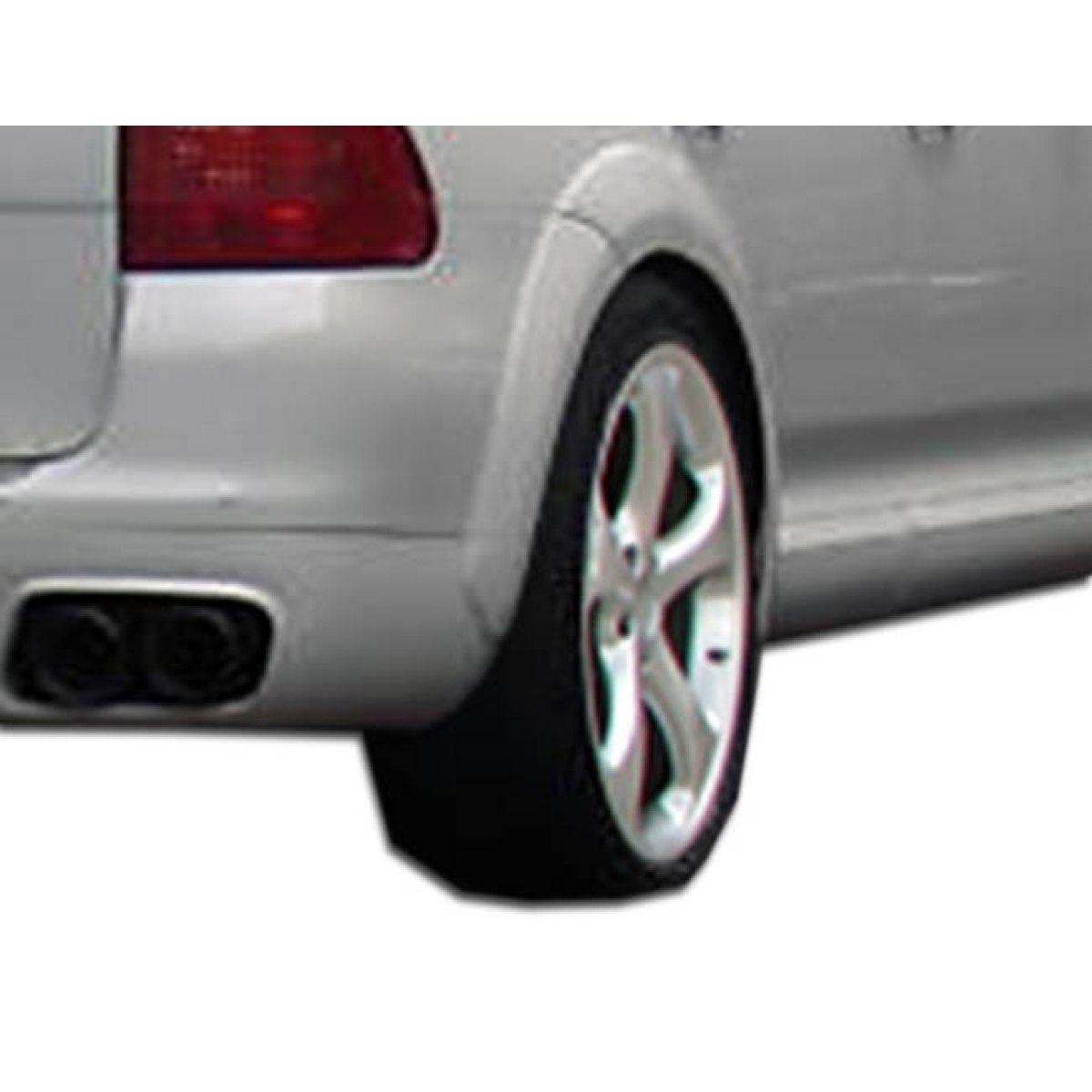 Modify your Porsche Cayenne 2003 with our Exterior/Fenders - Rear fender flares with slight upward angle