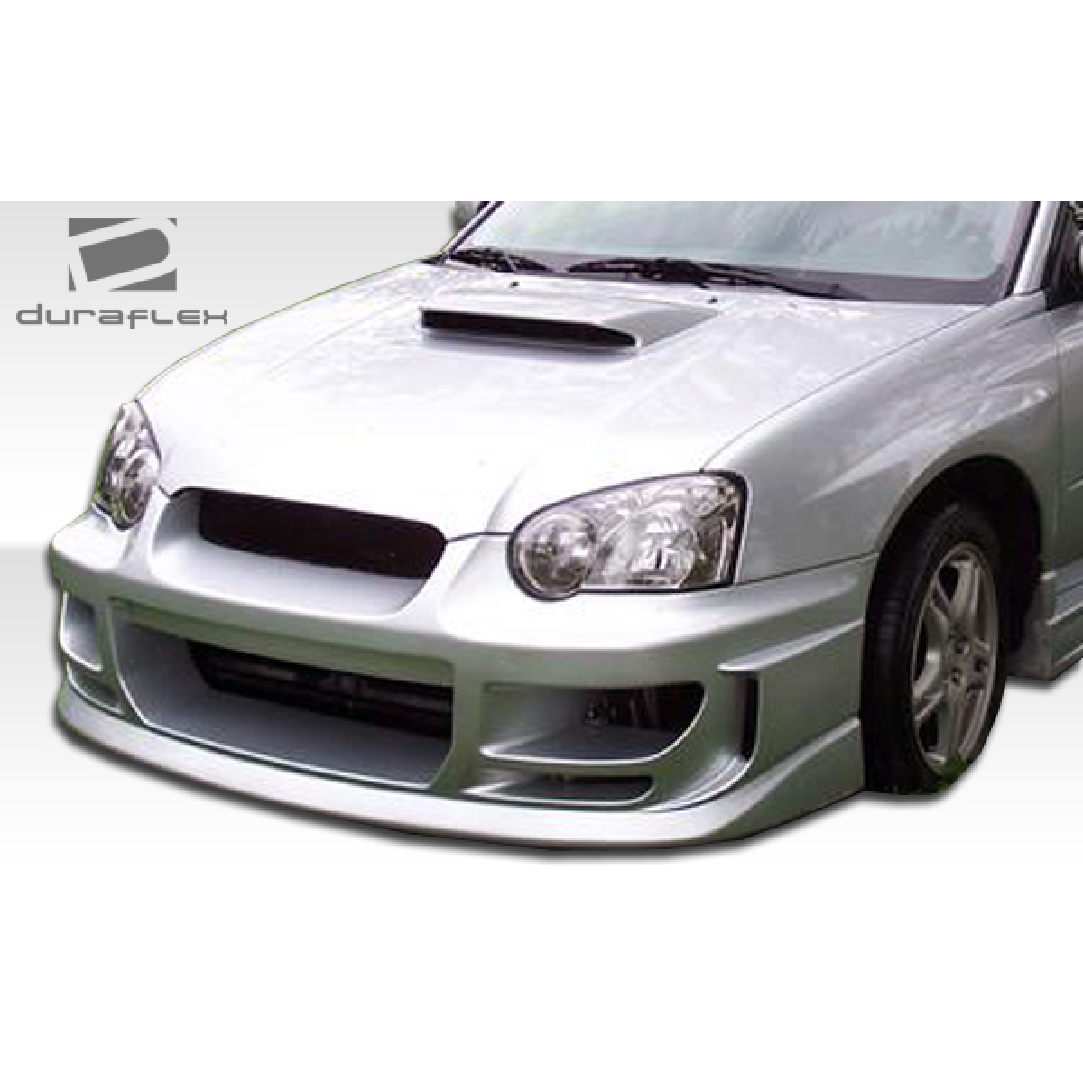 Modify your Subaru Impreza 2004 with our Exterior/Front Bumpers or Lips - Front view angled slightly downwards