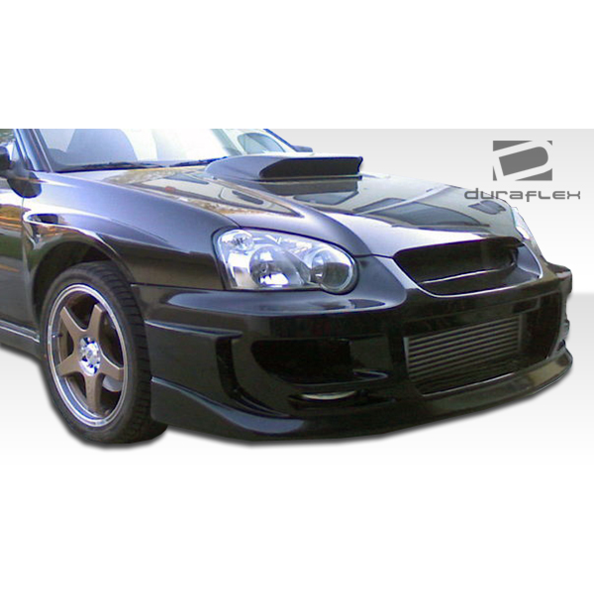 Modify your Subaru Impreza 2004 with our Exterior/Front Bumpers or Lips - The part is viewed from a slight angle front