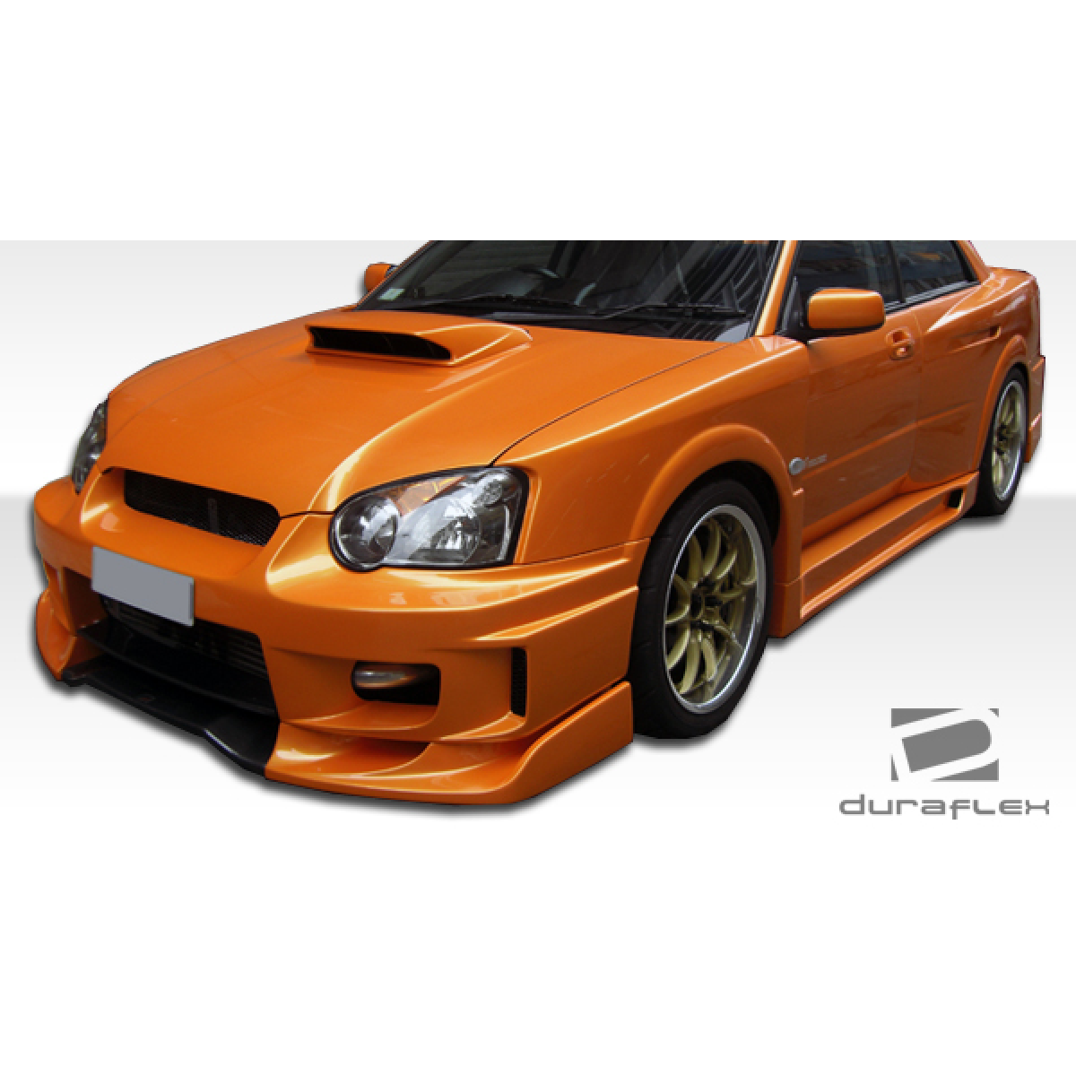 Modify your Subaru Impreza 2004 with our Exterior/Fenders - Front angle view of vehicle fender parts