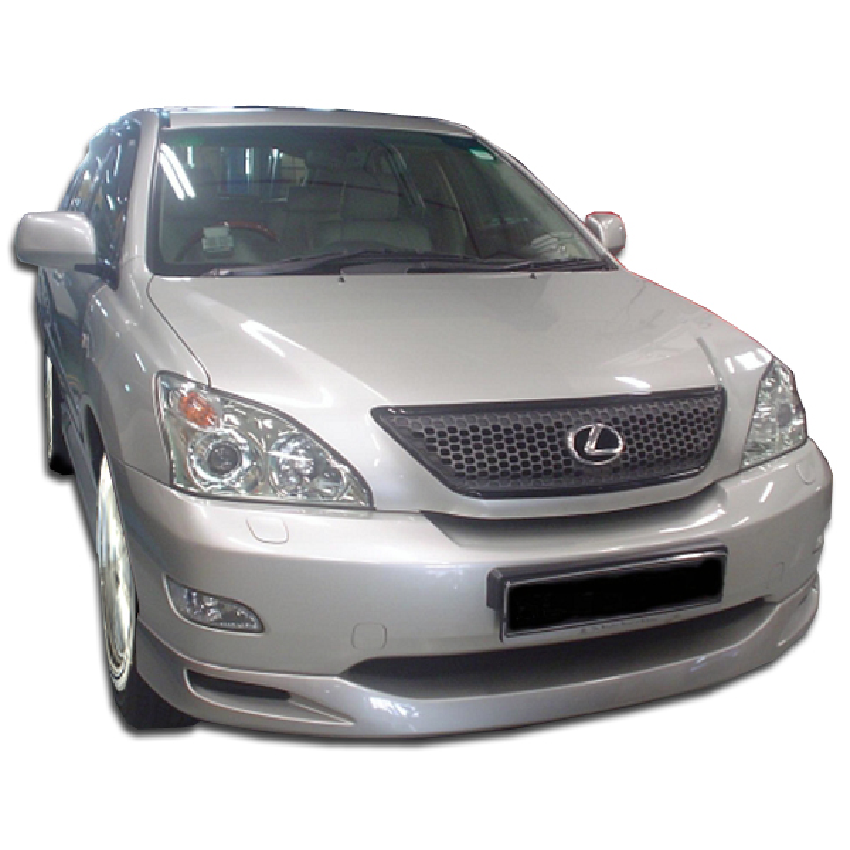 Modify your Lexus RX330 2004 with our Exterior/Front Bumpers or Lips - Front angle view of a Lexus RX330