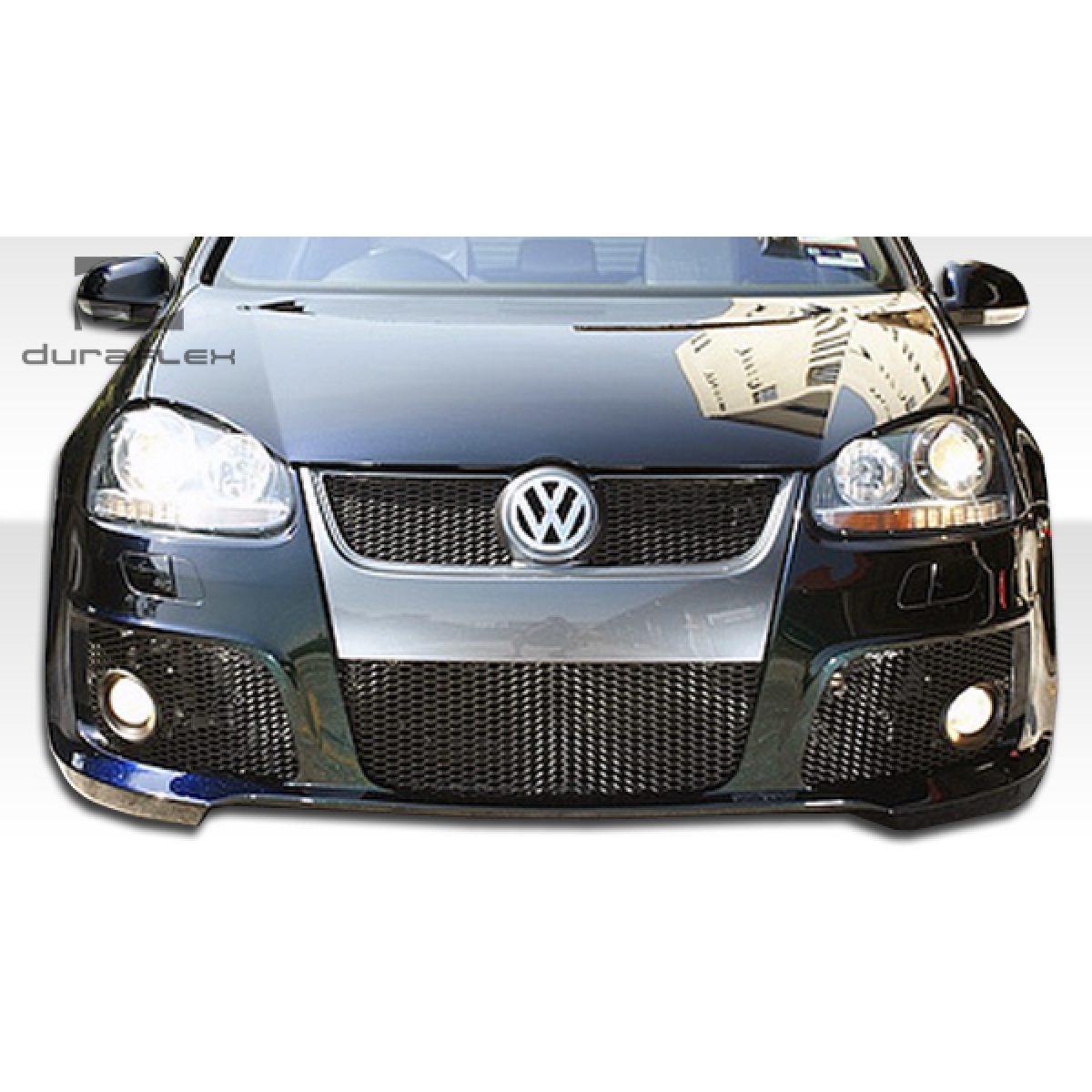 Modify your Volkswagen Golf 2006 with our Exterior/Front Bumpers or Lips - Front view of Volkswagen Golf bumper at eye level